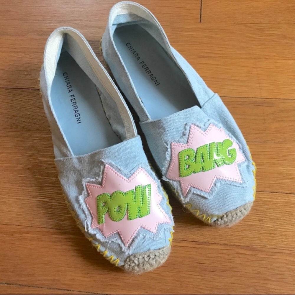 Chiara Ferragni Bang! Pow! Espadrilles